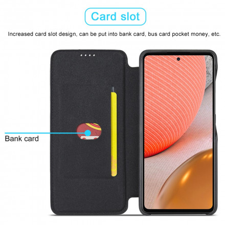 Flip Cover Samsung Galaxy A52 4G / A52 5G LC.IMEEKE Nahka Effect