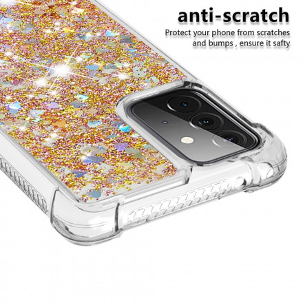 Samsung Galaxy A72 4G / A72 5G Kotelo Glitter