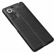 Xiaomi Redmi Note 10 Pro Nahkakotelo Lychee vaikutus Double Line