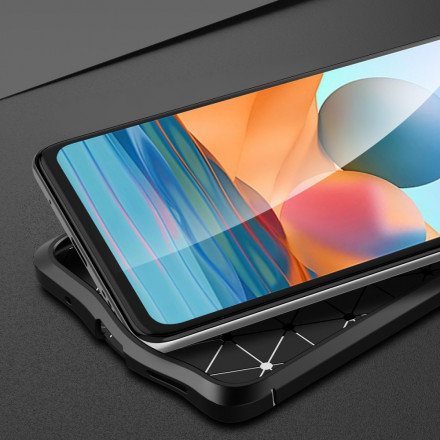Xiaomi Redmi Note 10 Pro Nahkakotelo Lychee vaikutus Double Line