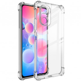 Poco F3 Clear Case IMAK-näytön kalvolla