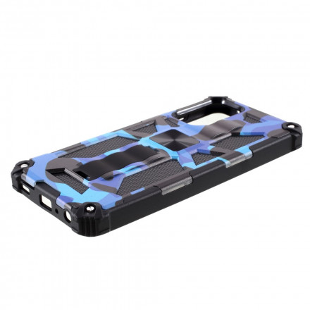 Samsung Galaxy A72 4G / A72 5G Camouflage Case Irrotettava jalusta