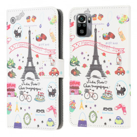 Xiaomi Redmi Note 10 / Note 10S Kotelo I love Paris