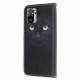 Xiaomi Redmi Note 10 / Note 10s musta kissa silmä hihna tapauksessa