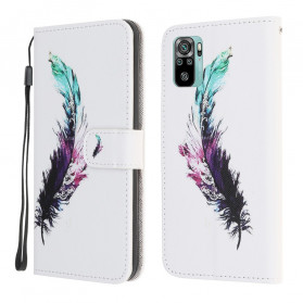 Xiaomi Redmi Note 10 / Note 10s Feather Strap Kotelo