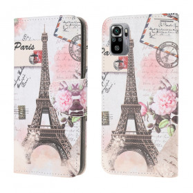 Xiaomi Redmi Note 10 / Note 10s Retro Eiffel-torni Case