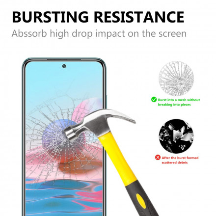 Karkaistua lasia näytön suojakalvo Xiaomi Redmi Note 10 / Note 10s