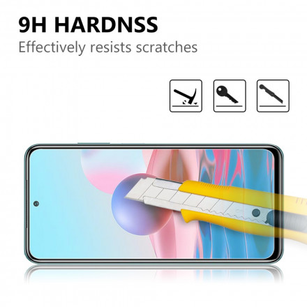 Karkaistua lasia näytönsuoja Xiaomi Redmi Note 10 / Note 10s varten