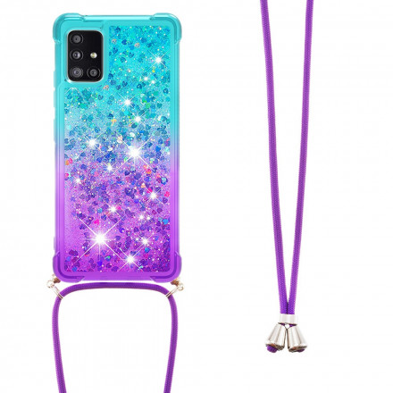 Samsung Galaxy A71 5G Silikoni Glitter & String Case Samsung Galaxy A71 5G Silikoni Glitter & String Case