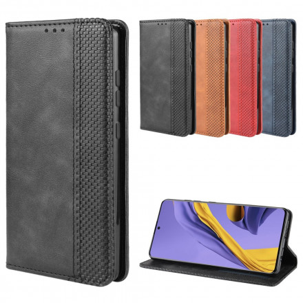 Flip Cover Samsung Galaxy A42 A42 5G Nahkatehoste Vintage Tyylikäs