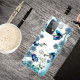 Samsung Galaxy A32 4G Asia Perhoset ja kukat Retro