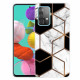 Samsung Galaxy A32 4G geometrinen marmorikotelo