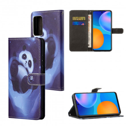 Samsung Galaxy A32 4G Panda Space Strap Case Samsung Galaxy A32 4G Panda Space Strap Case