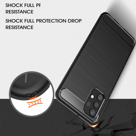 Samsung Galaxy A32 4G harjattu hiilikuitu kotelo