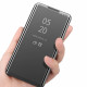 Näytä kansi Samsung Galaxy A32 4G peili ja keinonahkainen nahka