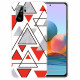 Xiaomi Redmi Note 10 / Note 10s marmori kolmiot Case