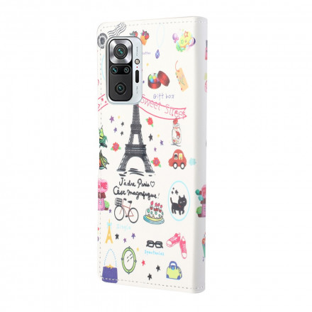 Xiaomi Redmi Note 10 Pro Case Rakastan Pariisia