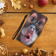 Samsung Galaxy A12 Kotelo Monkey hihnalla