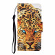 Samsung Galaxy A12 Tiger Case hihnalla