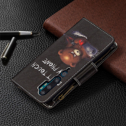 Xiaomi Mi Note 10 / Note 10 Pro Case vetoketjullinen karhu