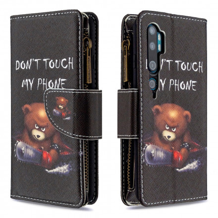 Xiaomi Mi Note 10 / Note 10 Pro Case vetoketjullinen karhu