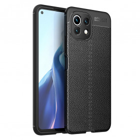 Xiaomi Mi 11 Lite / Mi 11 Lite 5G Nahkakotelo Lychee Effect kaksoisrivillä