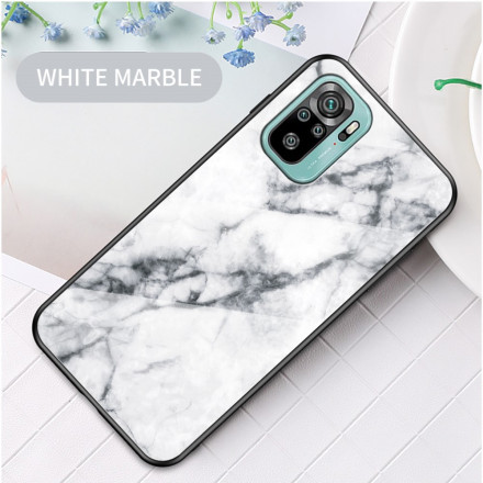 Xiaomi Redmi Note 10 / Note 10s karkaistu lasi Kotelo Marble Värit Xiaomi Redmi Note 10 / Note 10s karkaistu lasi Kotelo Marble Värit