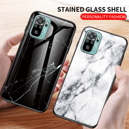 Xiaomi Redmi Note 10 / Note 10s karkaistu lasi Kotelo Marble Värit Xiaomi Redmi Note 10 / Note 10s karkaistu lasi Kotelo Marble Värit