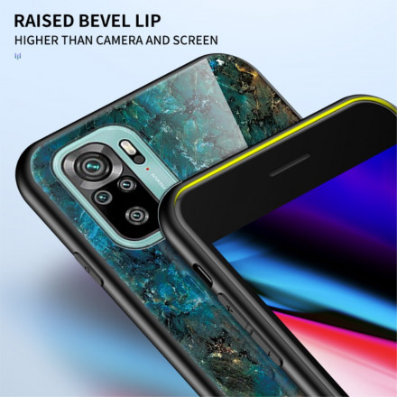 Xiaomi Redmi Note 10 / Note 10s karkaistu lasi Kotelo Marble Värit Xiaomi Redmi Note 10 / Note 10s karkaistu lasi Kotelo Marble Värit