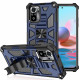 Xiaomi Redmi Note 10 / Note 10s Irrotettava kotelo irrotettavalla jalustalla varustettuna Xiaomi Redmi Note 10 / Note 10s Irrotettava kotelo irrotettavalla jalustalla varustettuna
