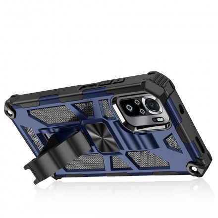 Xiaomi Redmi Note 10 / Note 10s Irrotettava kotelo irrotettavalla jalustalla varustettuna Xiaomi Redmi Note 10 / Note 10s Irrotettava kotelo irrotettavalla jalustalla varustettuna