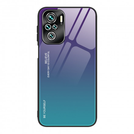 Xiaomi Redmi Note 10 / Note 10s karkaistu lasi Kotelo Ole oma itsesi Xiaomi Redmi Note 10 / Note 10s karkaistu lasi Kotelo Ole oma itsesi