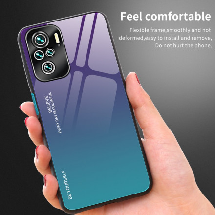Xiaomi Redmi Note 10 / Note 10s karkaistu lasi Kotelo Ole oma itsesi Xiaomi Redmi Note 10 / Note 10s karkaistu lasi Kotelo Ole oma itsesi