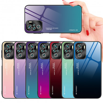 Xiaomi Redmi Note 10 / Note 10s karkaistu lasi Kotelo Ole oma itsesi Xiaomi Redmi Note 10 / Note 10s karkaistu lasi Kotelo Ole oma itsesi