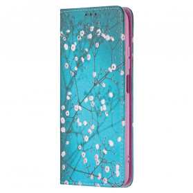 Flip Cover Xiaomi Redmi Note 10 / Note 10s Kukkien oksat