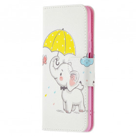 Xiaomi Redmi Note 10 / Note 10s Vauva Elefantti Kotelo