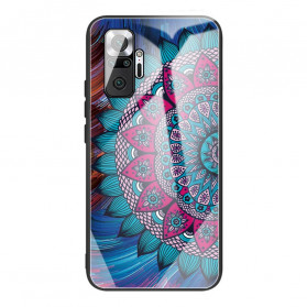 Xiaomi Redmi Note 10 Pro Case Mandala karkaistu lasi