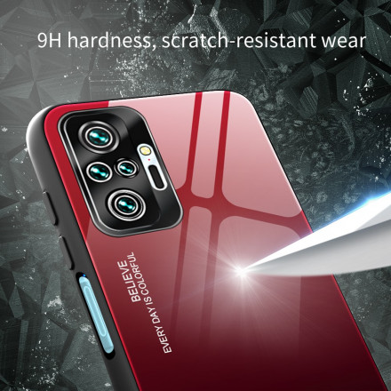 Xiaomi Redmi Note 10 Pro Case karkaistu lasi Ole oma itsesi