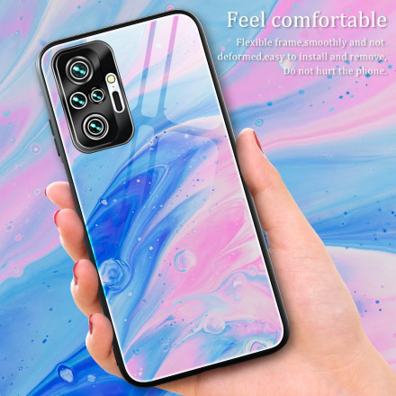 Xiaomi Redmi Note 10 Pro Case karkaistu lasi Design värit