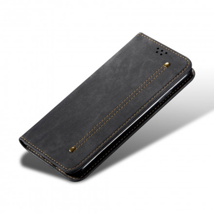 Flip Cover Xiaomi Redmi Note 10 Pro farkku kangas