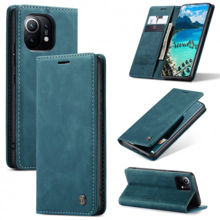 Flip Cover Xiaomi Mi 11 Nahkatehoste CASEME