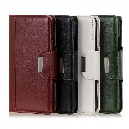 Sony Xperia 10 III Faux Leather Case Elegance lukko