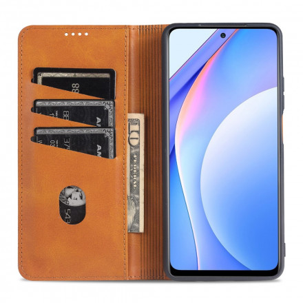 Flip Cover Xiaomi Mi 10T Lite 5G / Redmi Note 9 Pro 5G Nahka Style AZNS