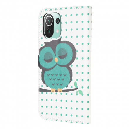 Xiaomi Mi 11 Lite / Lite 5G Sleeping Owl Kotelo