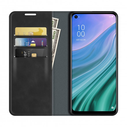 Flip Cover Oppo A54 5G / A74 5G Skin-Touch suojakansi
