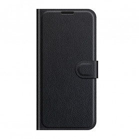 Kotelo Oppo A54 5G / A74 5G keinonahkainen klassinen Lychee