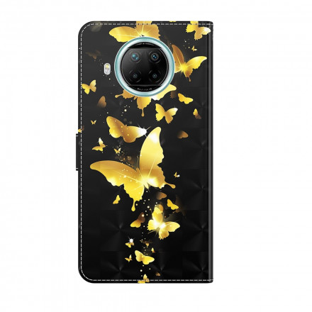 Xiaomi Mi 10T Lite 5G / Redmi Note 9 Pro 5G Asia Keltainen perhoset