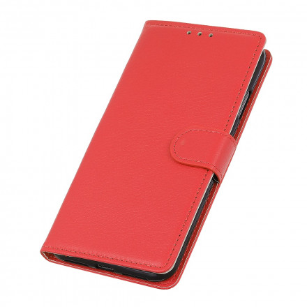 Kotelo Xiaomi Redmi Note 10 5G keinonahkainen perinteinen Lychee