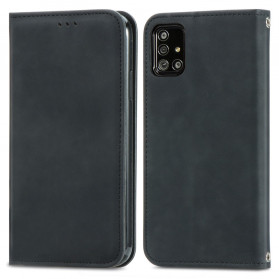 Flip Cover Samsung Galaxy A51 5G keinonahka Vintage