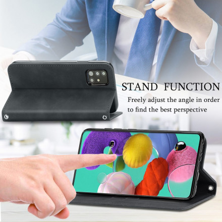 Flip Cover Samsung Galaxy A51 5G keinonahka Vintage Flip Cover Samsung Galaxy A51 5G keinonahka Vintage